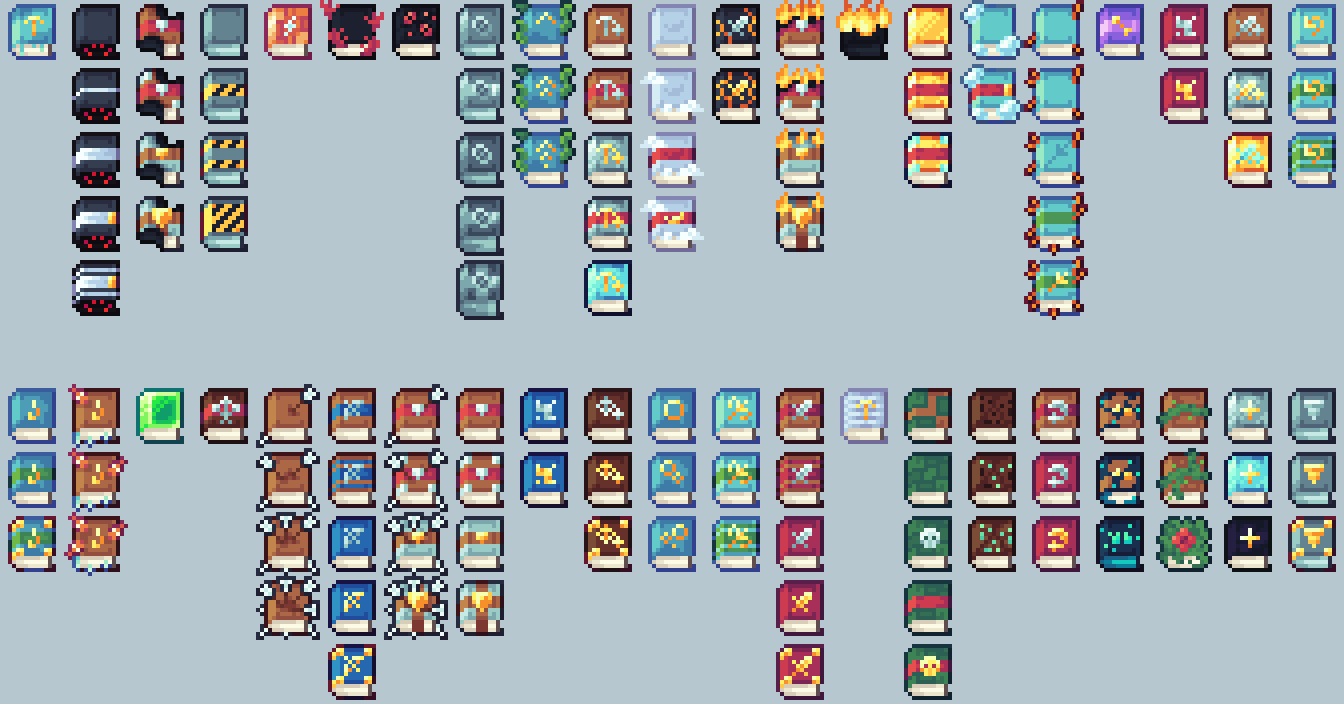 Enchanted Books Showcase