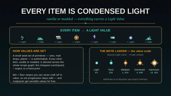 Every Item Is Condensed Light