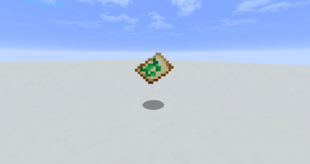 golden map dropped on the ground 