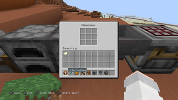 Dispenser/Dropper screen