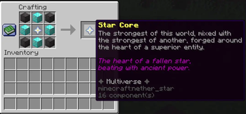 Star Core Recipe