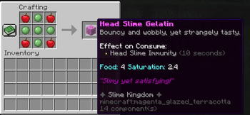 Head Slime Gelatin Recipe