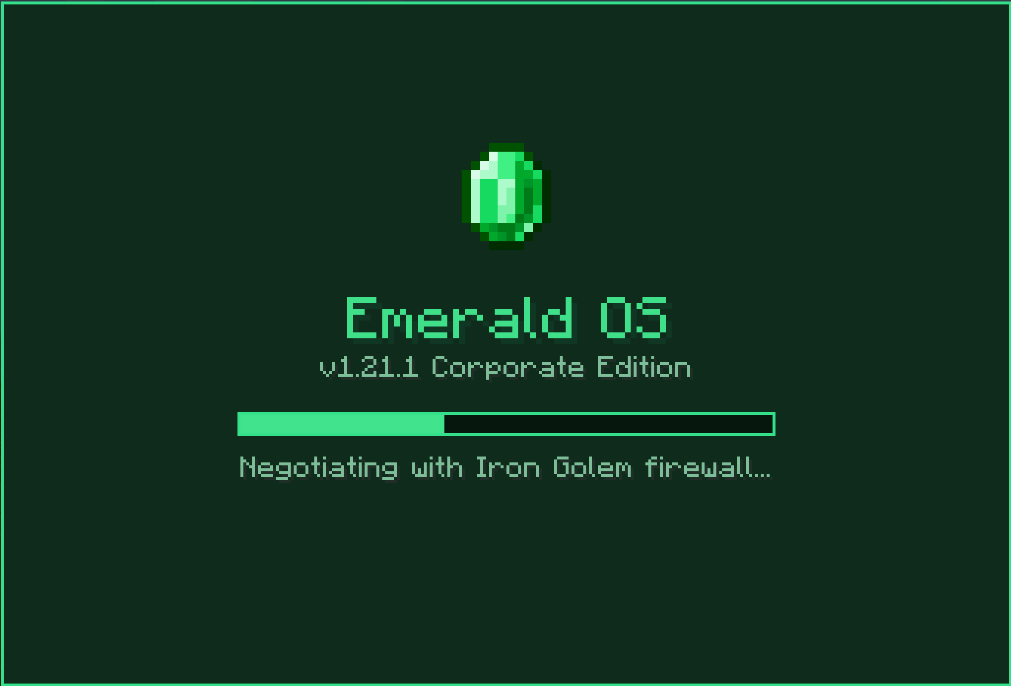 EmeraldOS Pro Loading Screen