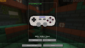 Controller Screenshot