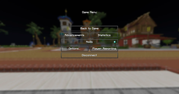 Game Menu GUI