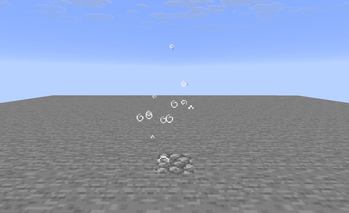 Player with invisibility potion.
