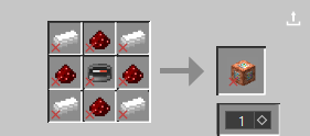 New command block recipe (1.2.2)