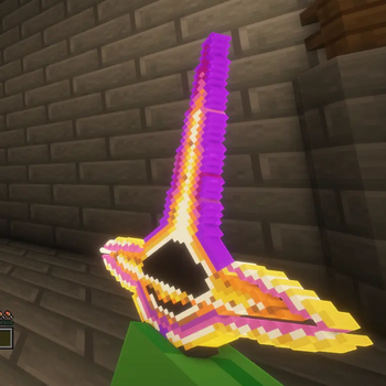 Sword in hand