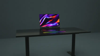 Laptop + Desk