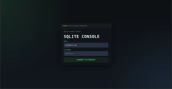 Panel login