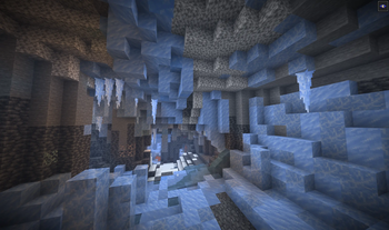 Icicles in Frozen Caves