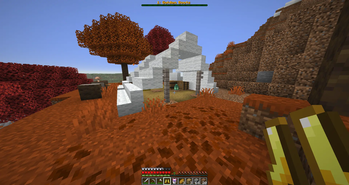 Get the item shown in the hotbar