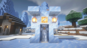 Packed Ice Armor and Sword