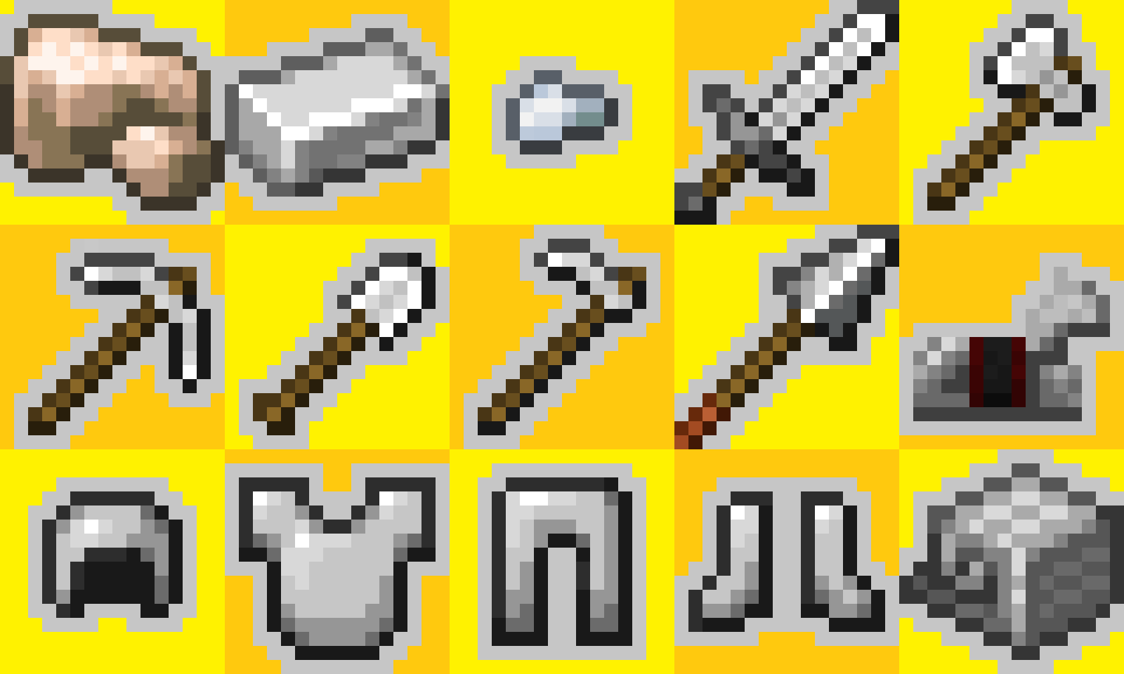Iron Tools and Armor