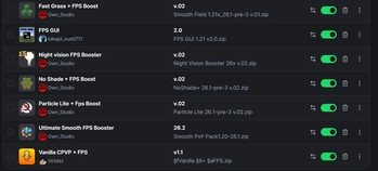 all optimizations resoursepacks