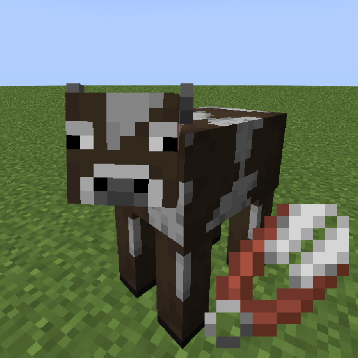 Shearable Cows - Minecraft Mod