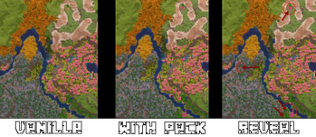 Placed map comparison