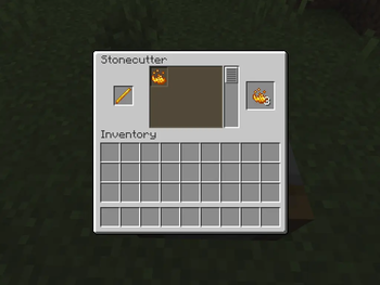 Blaze rod 2 Blaze Powder - using stonecutter