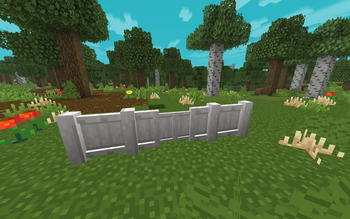 Pale Oak Fence
