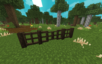 Dark Oak Fence