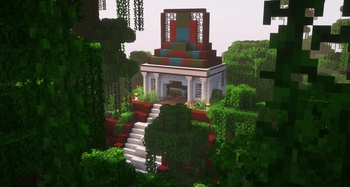 Mayan temple