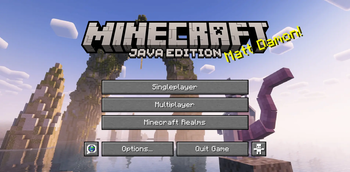 The Minecraft Menu!