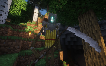 Occupied Straw Golem