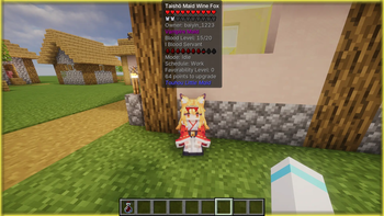 Maid displayed