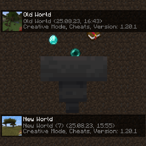 Your Items to New Worlds