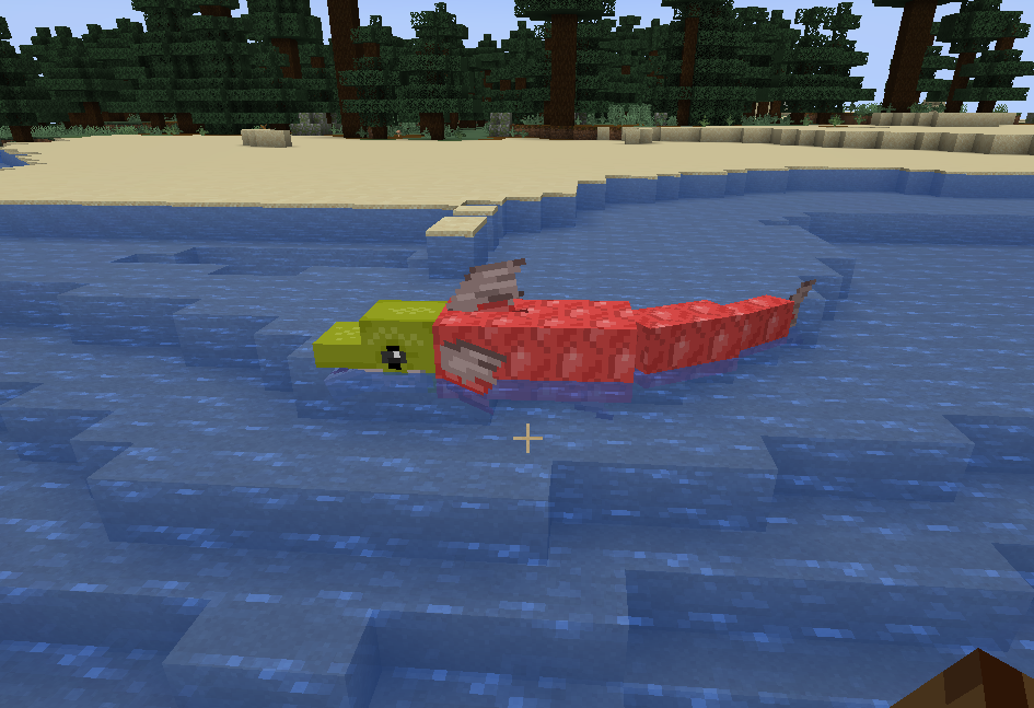The first mutation available is a fish friend!