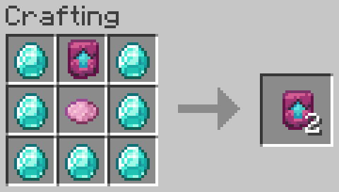 Heart Crystal Upgrade duplication recipe