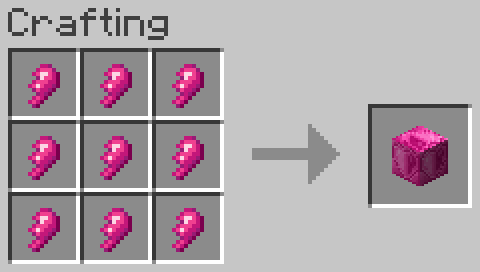 Heart Crystal Block recipe