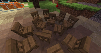 A circle of chair?