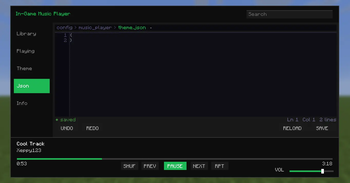 Json Tab