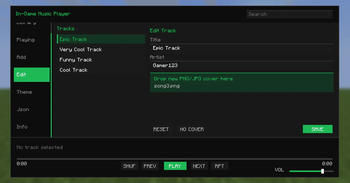 Edit Tab