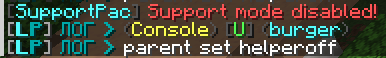 Support Off
