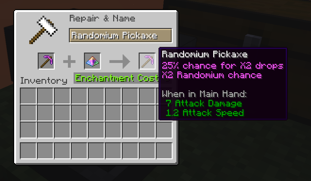 Randomium Enchant