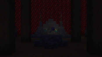 A cool shot of the mace