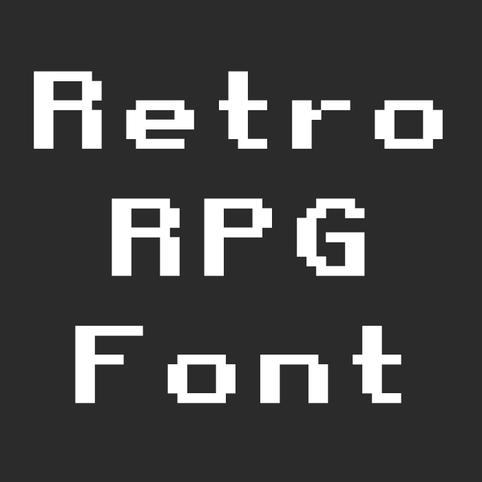 Retro RPG Font