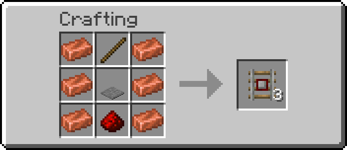 Detector Rail Recipe