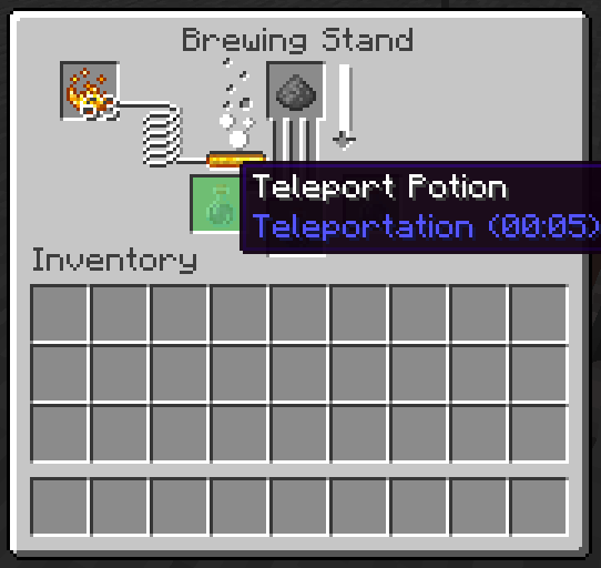 Process of brewing strong potion 