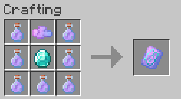 Smithing template recipe