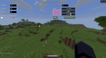 Config Menu