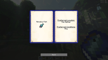 Aerglow Fish Entry