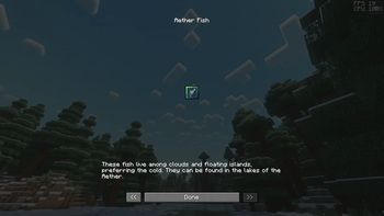 New Page: Aether Fish