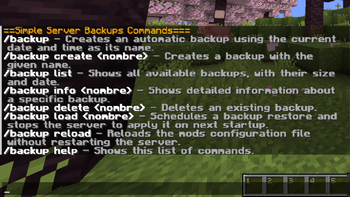 Simple Server Backups — screenshot 1
