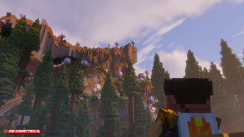 The Player Looking at a Mountain