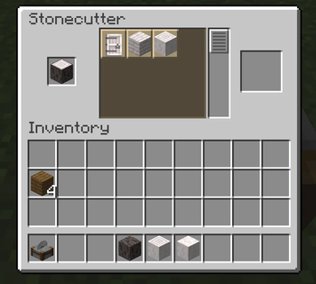 Log in stone cutter