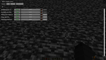 Config Menu