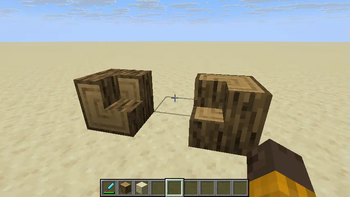 Rotated blocks
